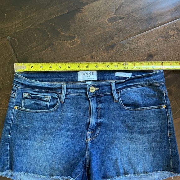 FRAME Denim shorts Le Cutoff - Picture 4 of 6